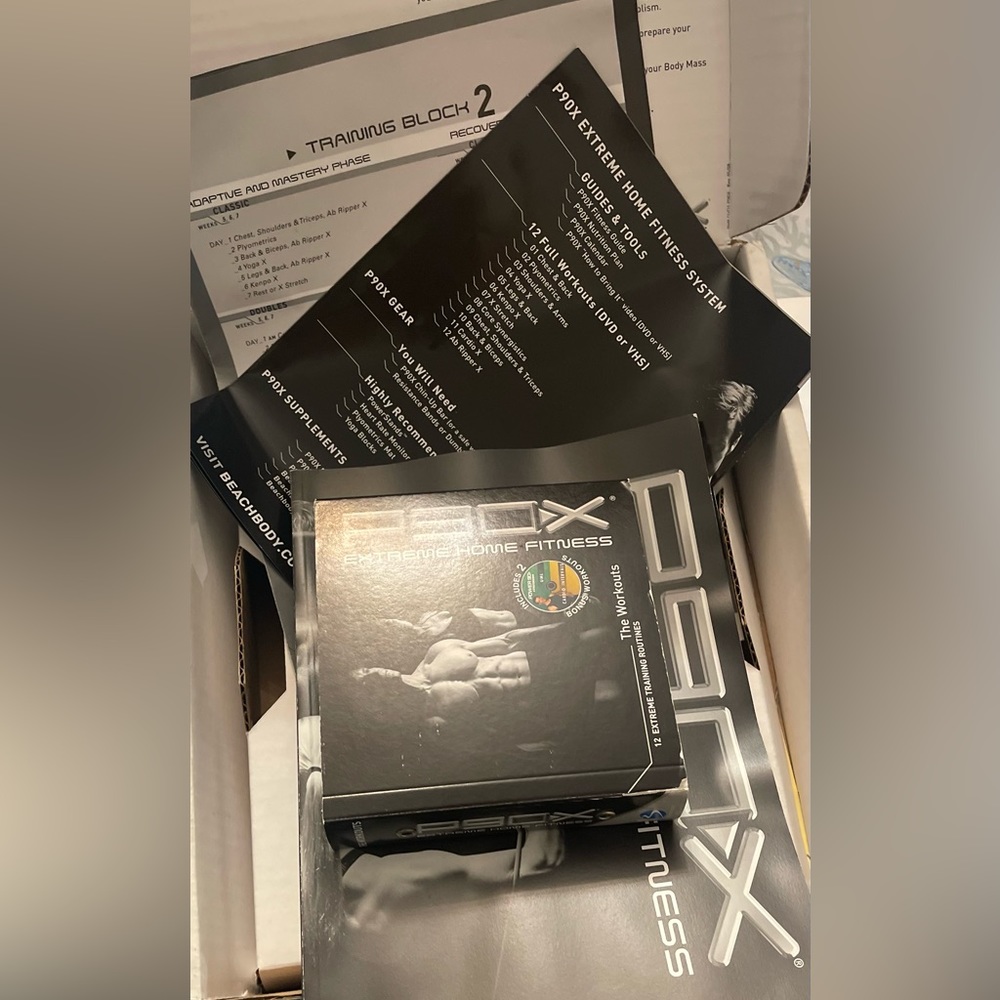 P90X DVD Workout Kit,  Exercise Program, No Equipment Needed, 12 Fitness DVDs